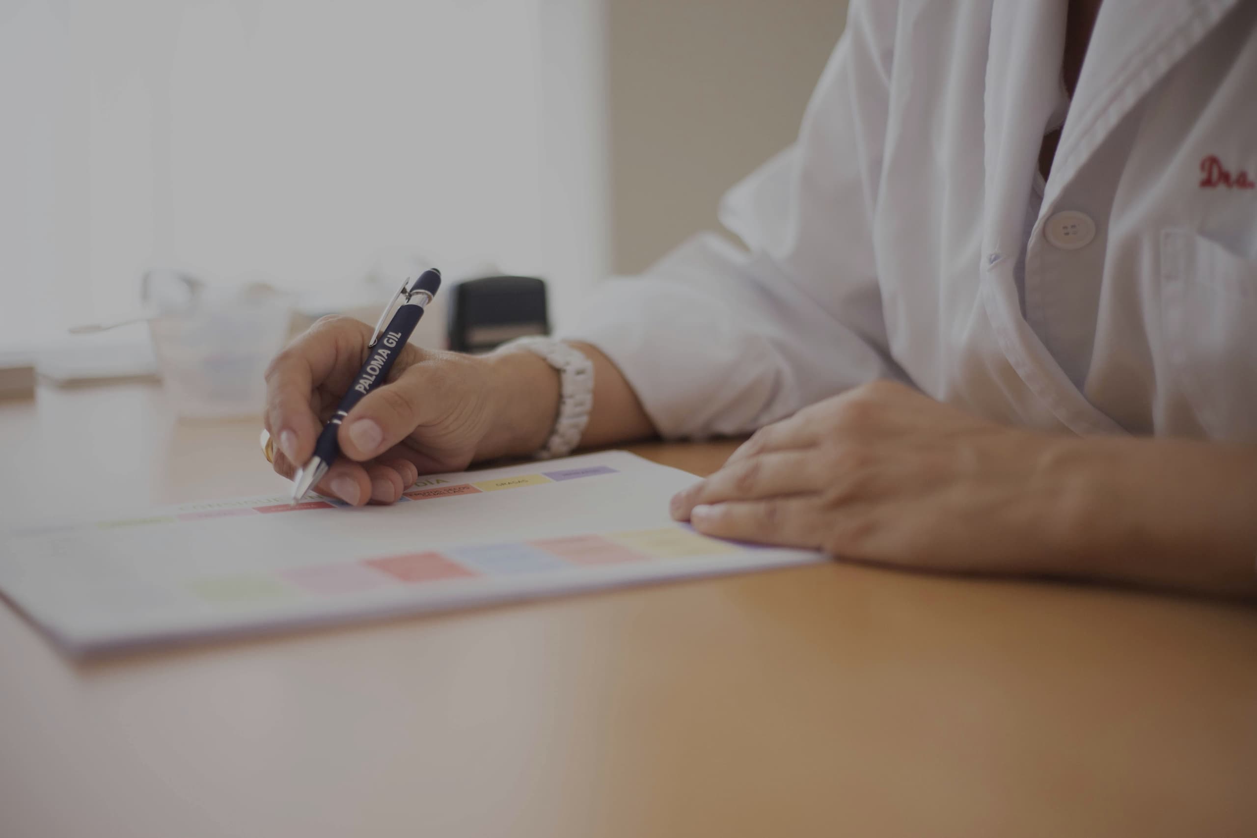 Attorney reviewing attending physician statements